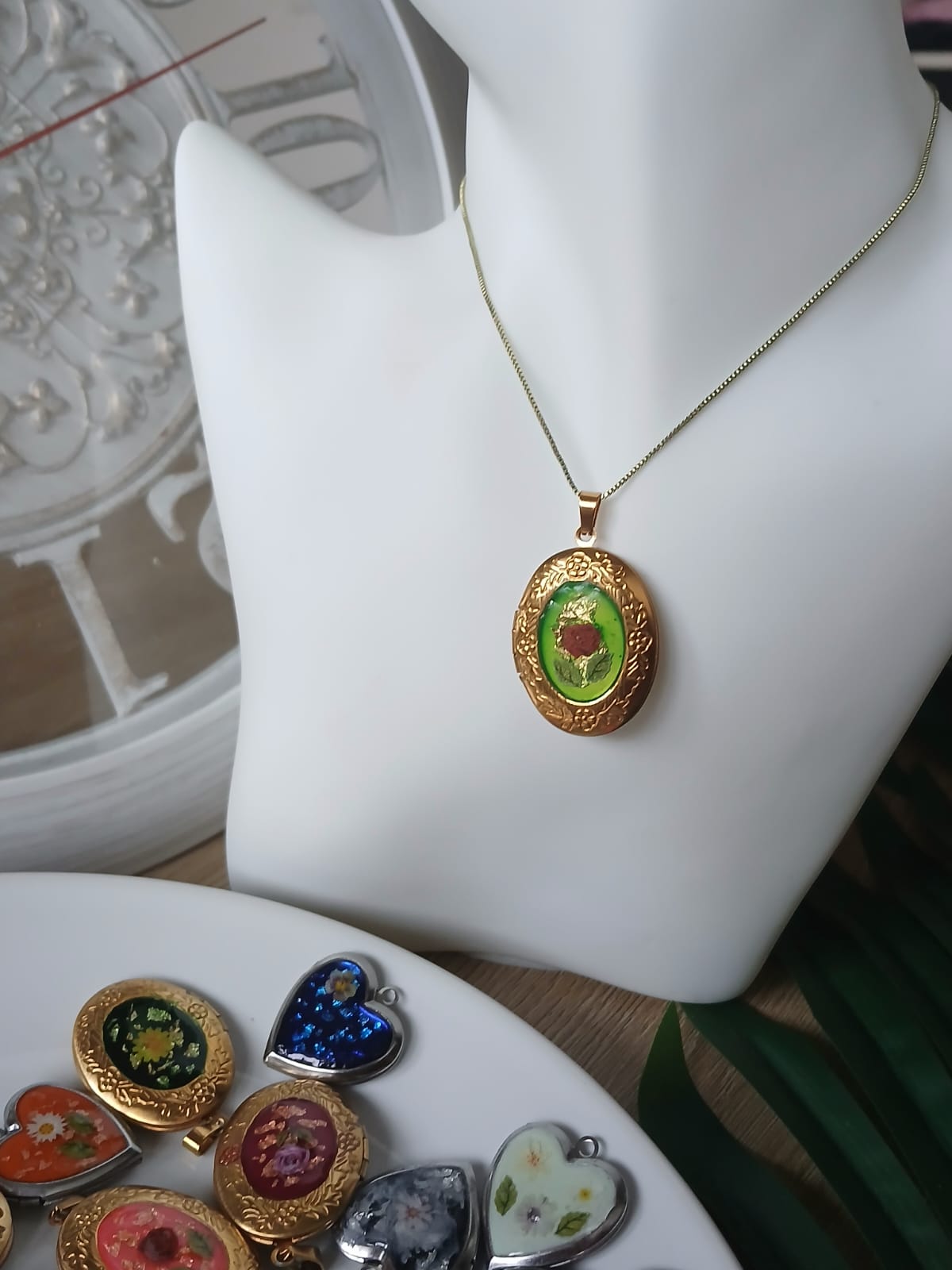 Handmade locket — A guest's first piece